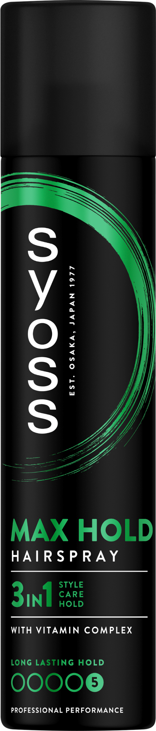 Syoss hajlakk Max hold 3in1 - stílus, ápolás, tartás 300 ml