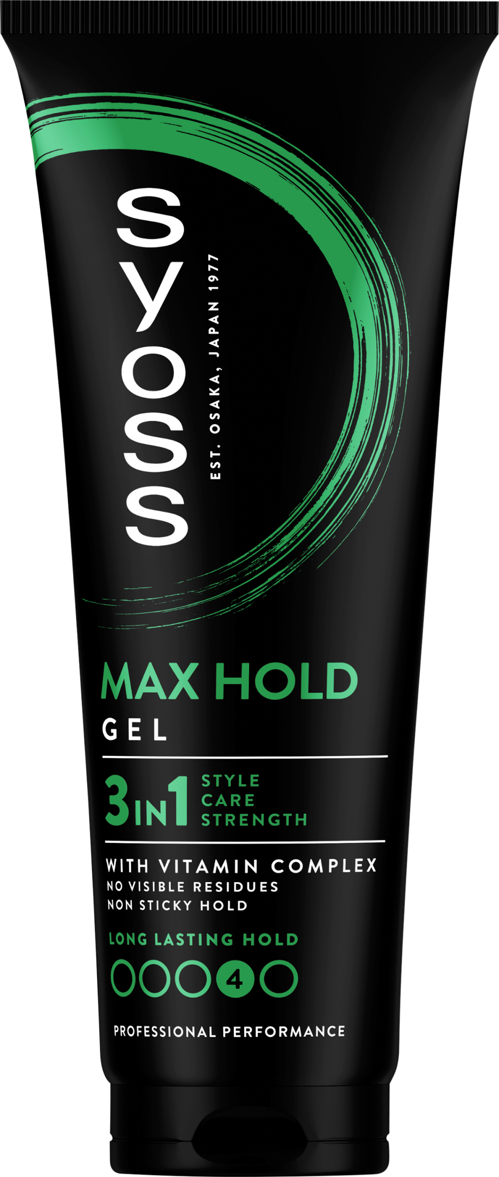 Syoss hajformázó zselé Max Hold 3in1 - stílus, ápolás, erő 250 ml