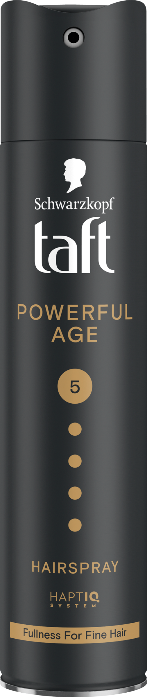 Taft Powerful Age hajlakk vékonyszálú hajra 250 ml