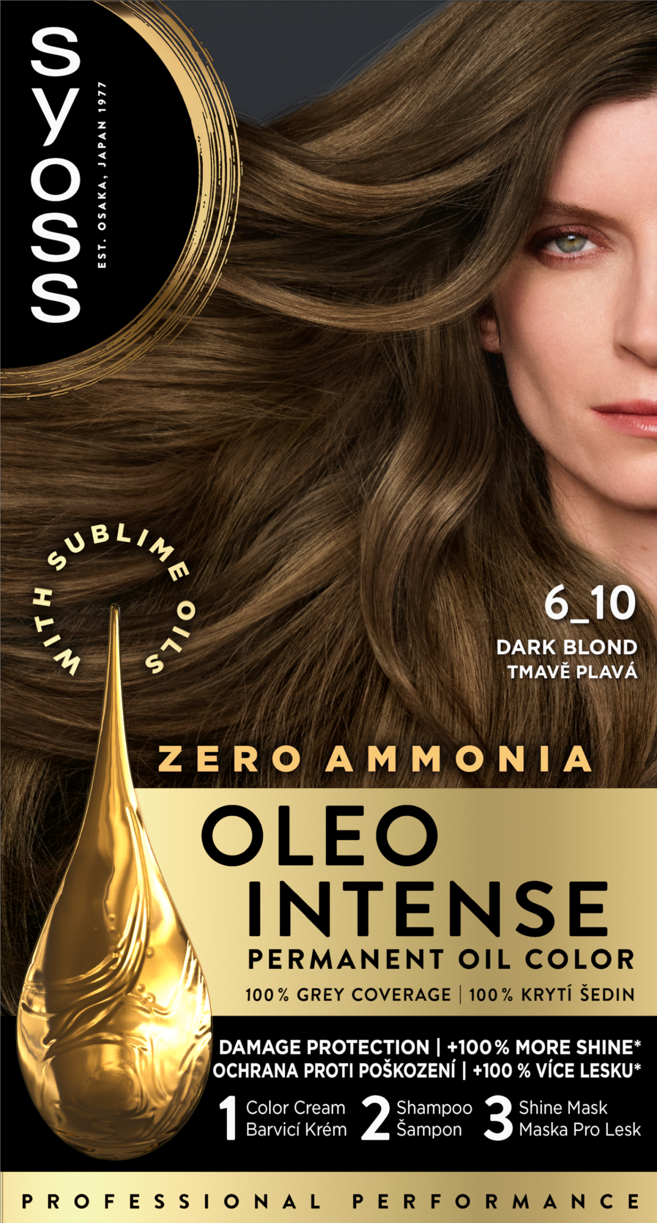 Syoss Color Oleo intenzív olaj hajfesték 6-10 sötétszőke