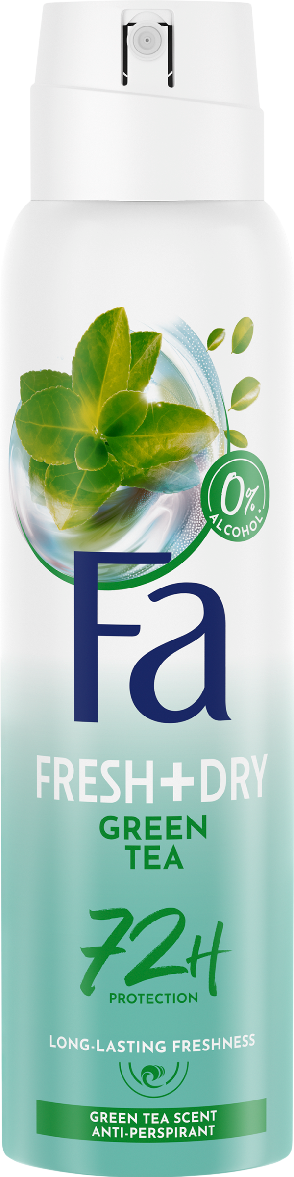 Fa izzadásgátló deospray Fresh & Dry Green Tea 150 ml