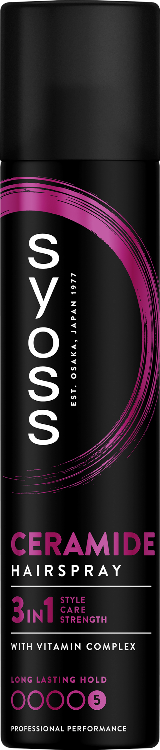 Syoss hajlakk Ceramide 3in1 - stílus, ápolás, erő 300 ml