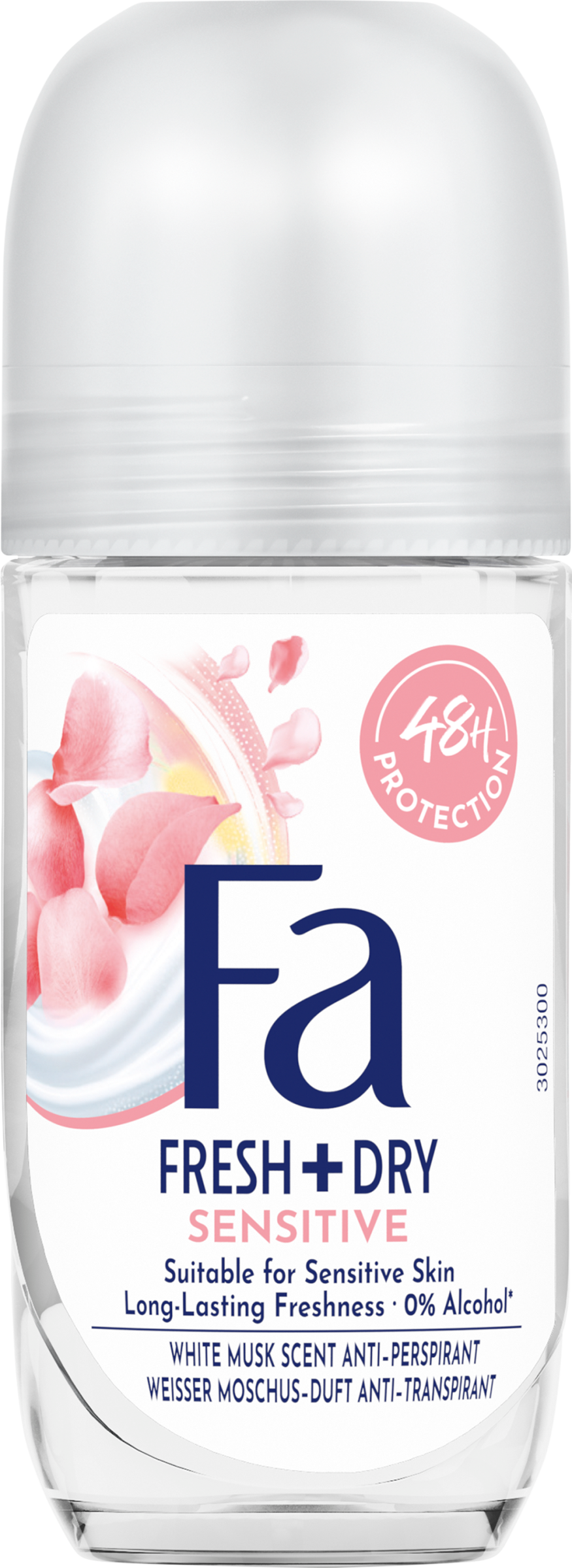 Fa izzadásgátló roll-on Sensitive 50 ml