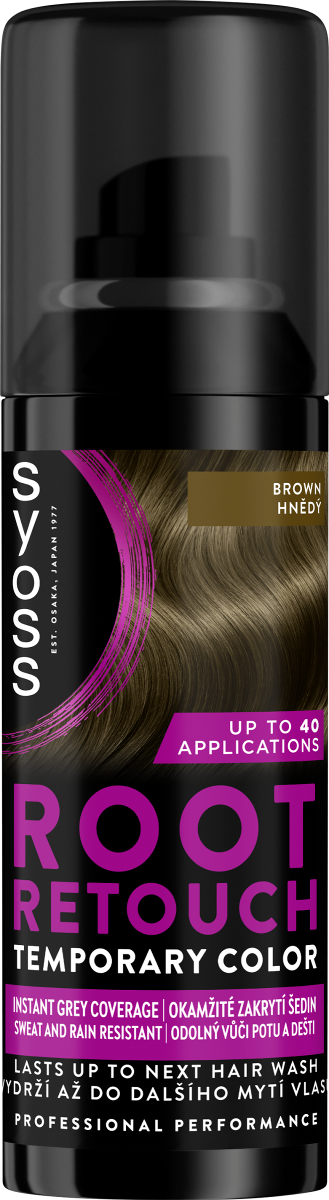 Syoss Root Retoucher Barna 120 ml