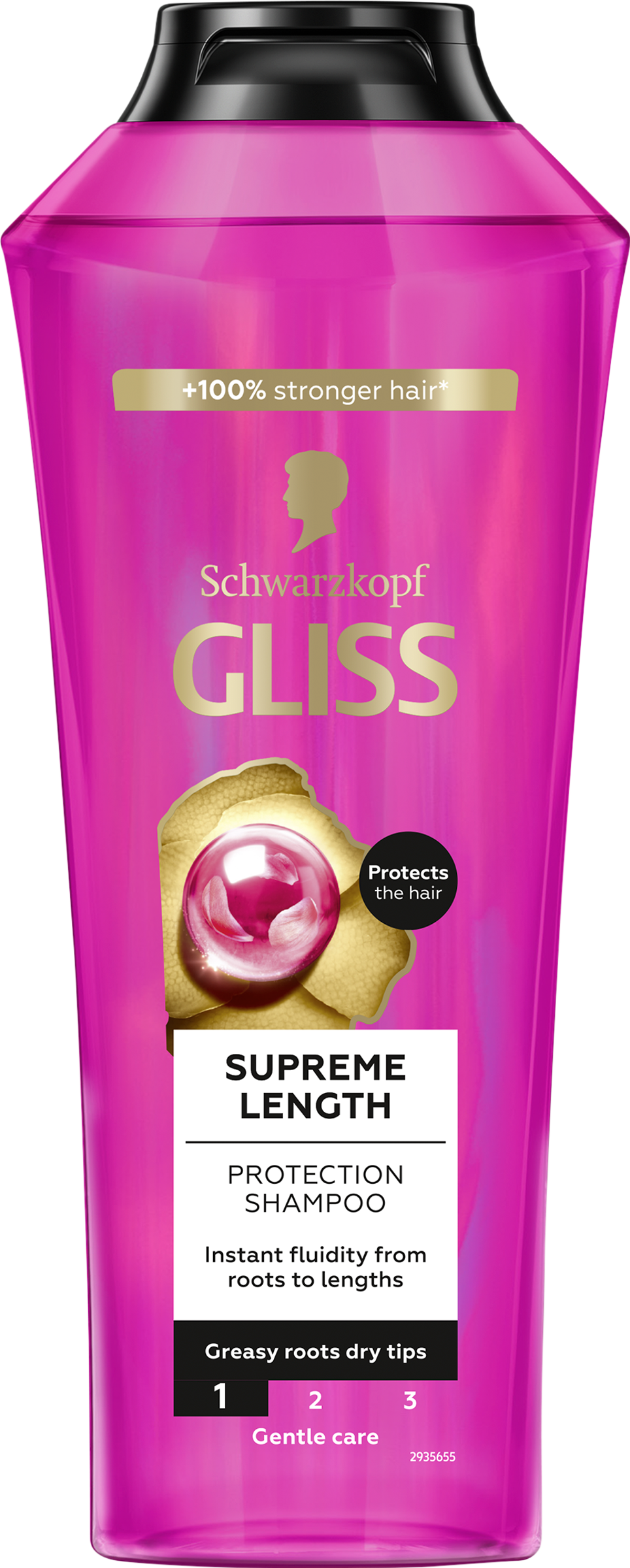 Gliss sampon Supreme Length hosszú hajra 400 ml