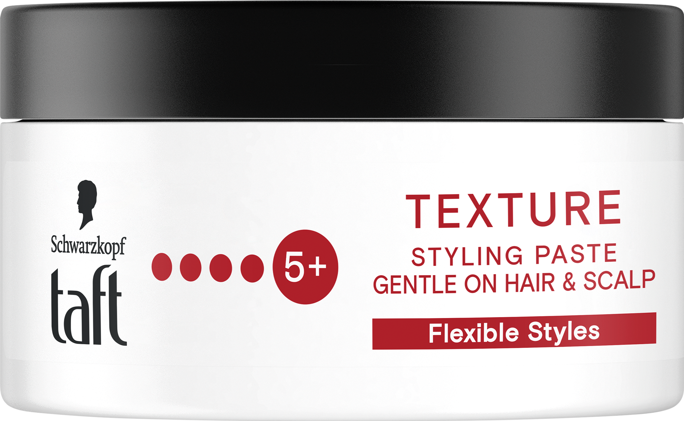 Taft TEXTURE hajformázó paszta a rugalmas 
frizurákért 100 ml