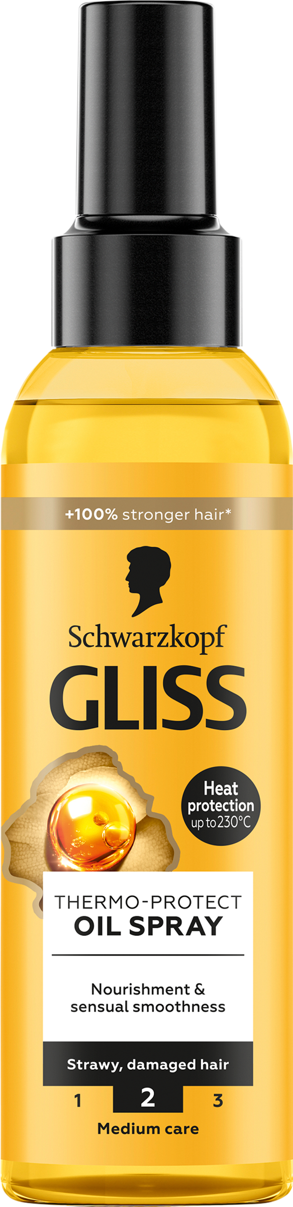 Gliss hővédő hajolaj spray 150ml
