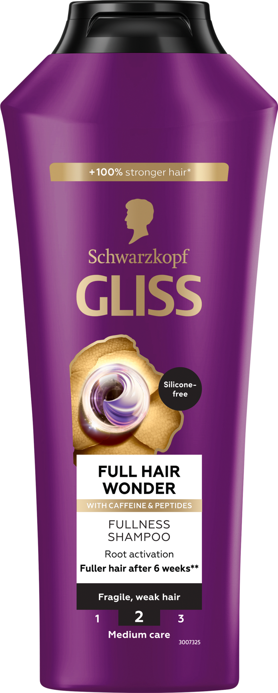 Gliss sampon Full Hair Wonder koffeinnel + peptidekkel 400 ml