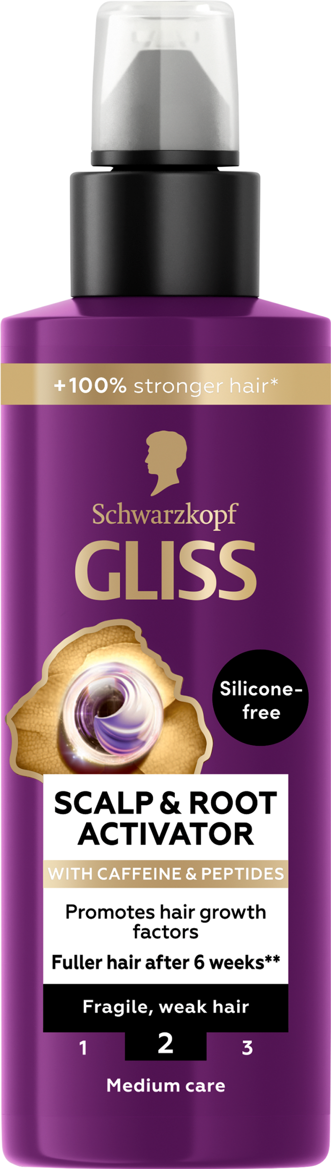 Gliss fejbőr & hajhagyma aktiváló szérum Full Hair Wonder 100 ml