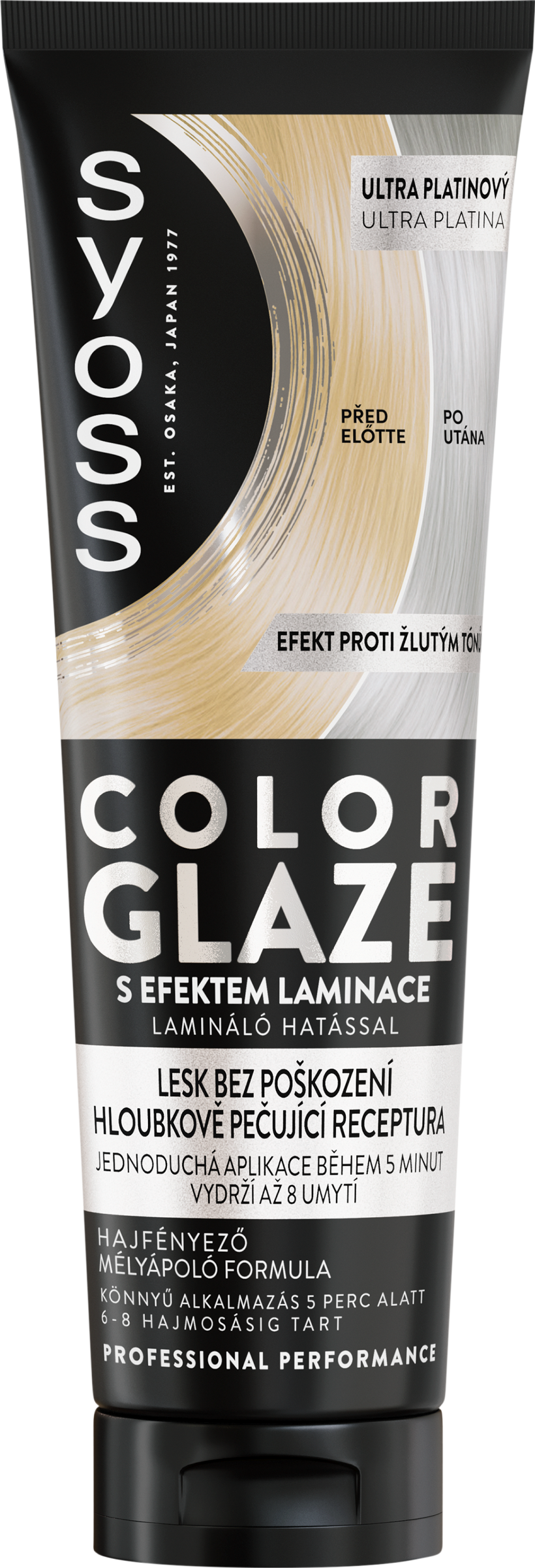 Syoss ultra platina hajszínező hajfényező 130 ml