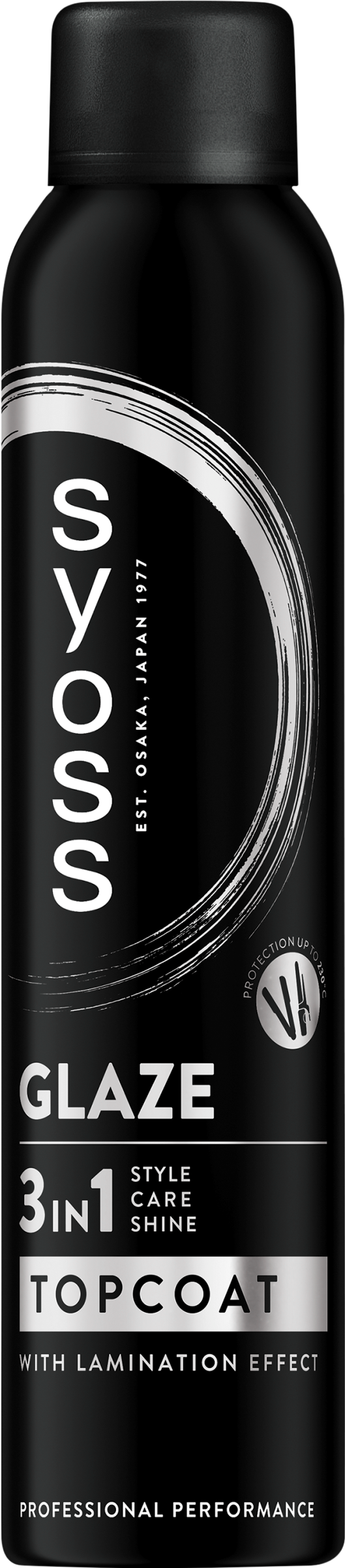 Syoss Glaze hajformázó spray fedőréteg 3in1 200 ml