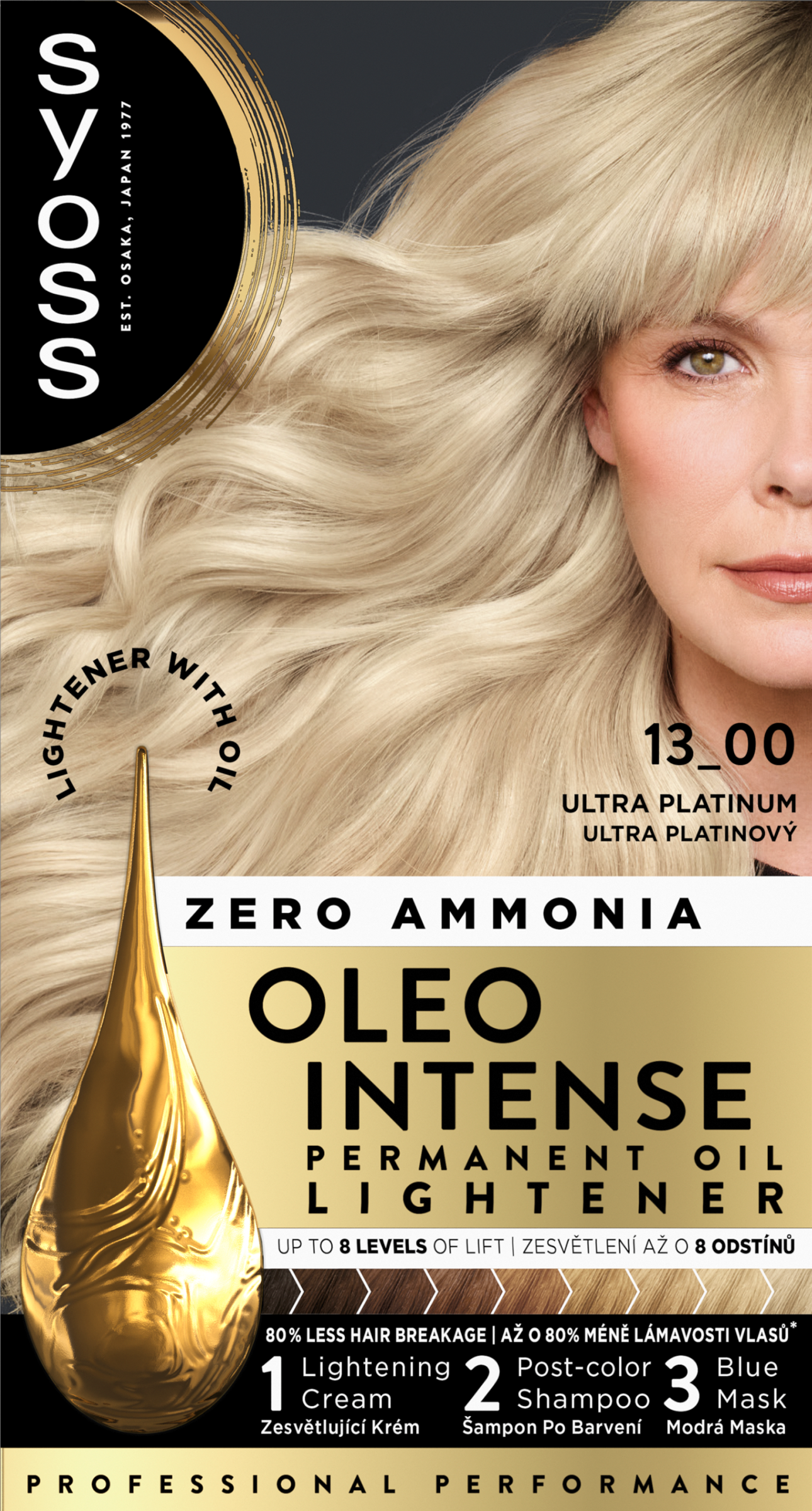 Syoss Color Oleo intenzív olaj hajfesték 13-00 UltraPlatinumLight