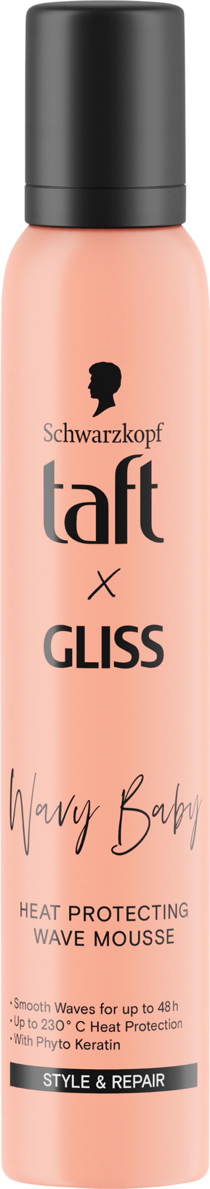 Taft x Gliss hajhab Wavy Baby 200 ml