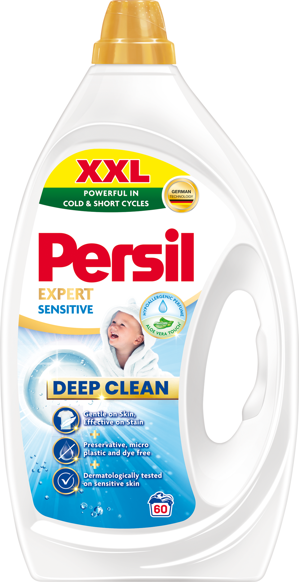 Persil Sensitive mosógél 60 mosás