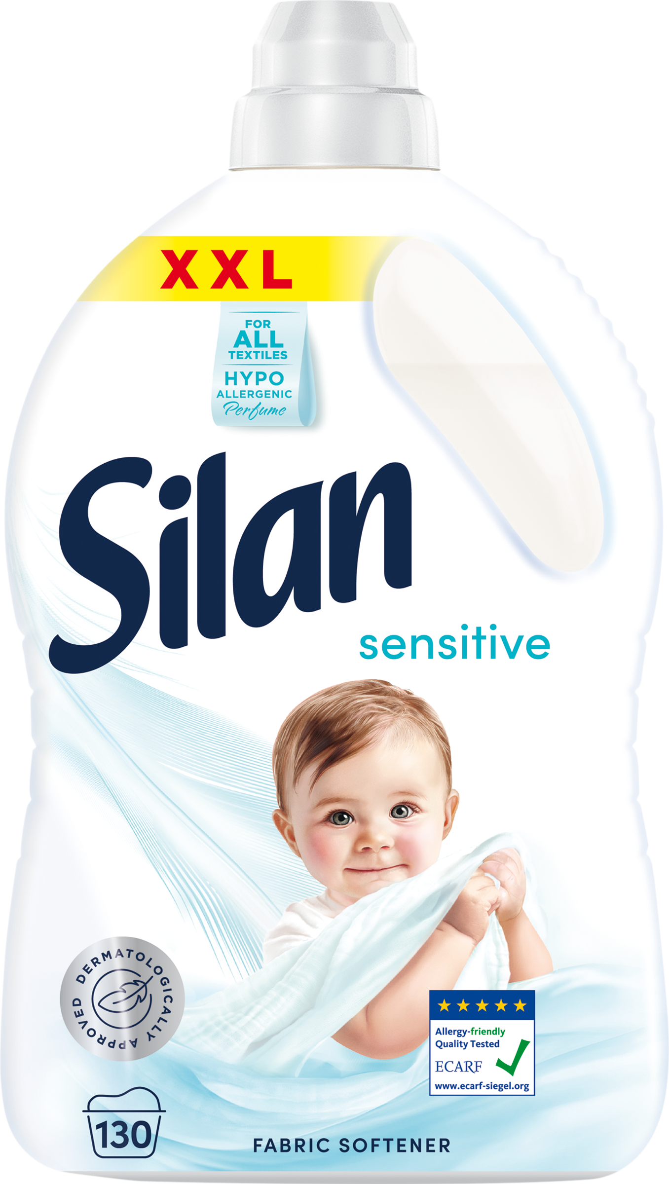 Silan Sensitive öblítő 2860ml 130 mosás