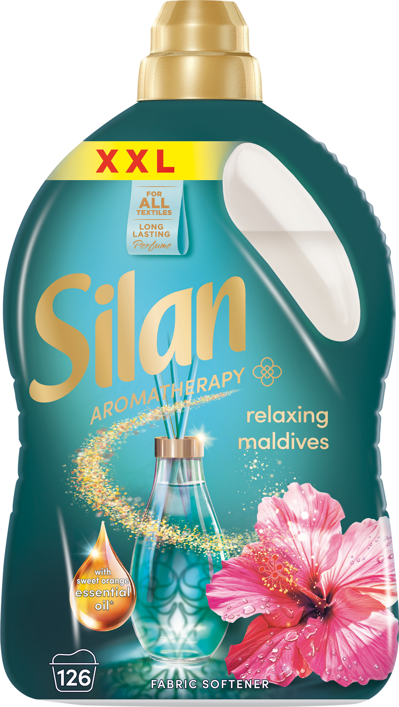 Silan Aromatherapy Relaxing Maldives öblítő 2772ml 126 mosás