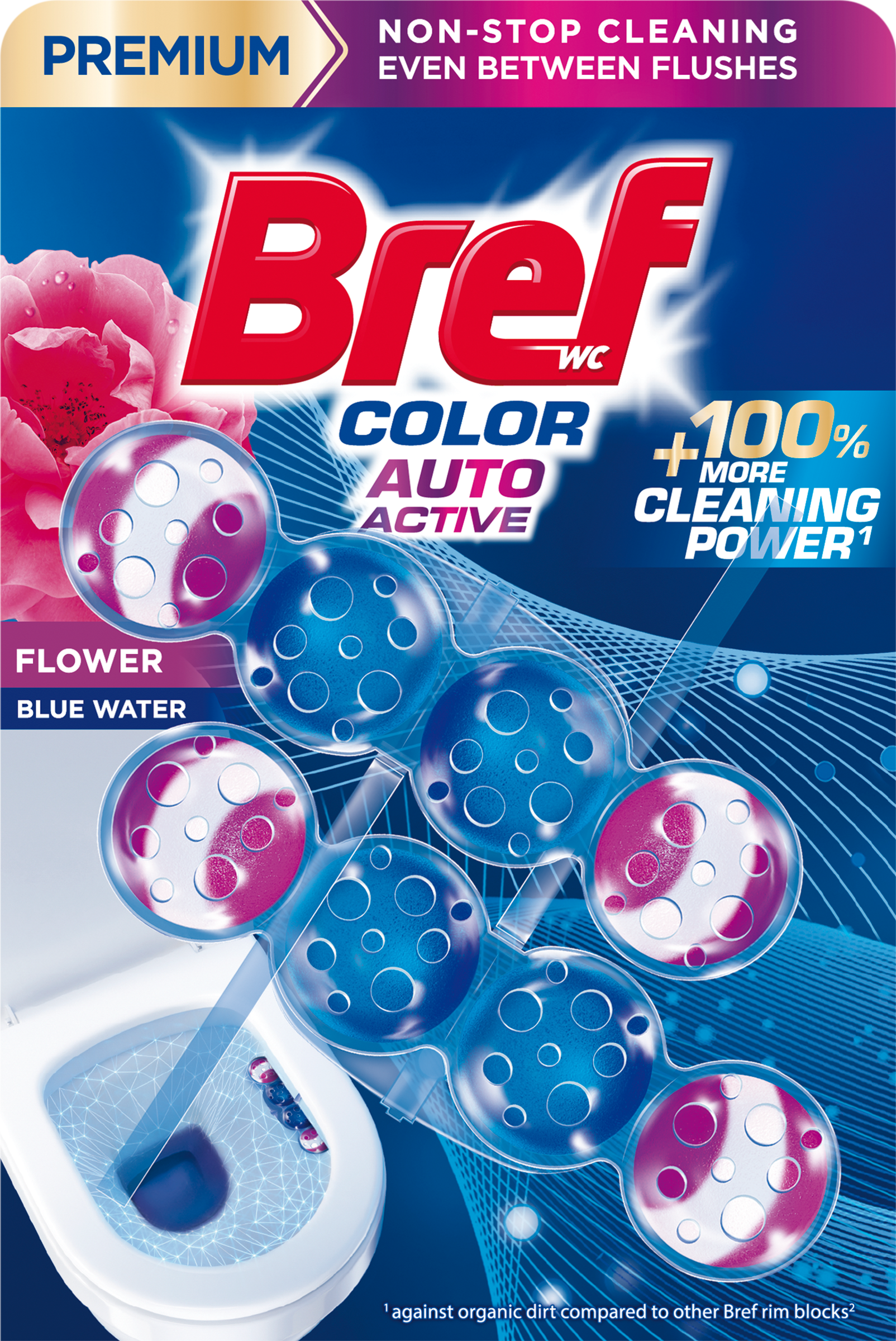 Bref Color Auto Active Flower 2x50g