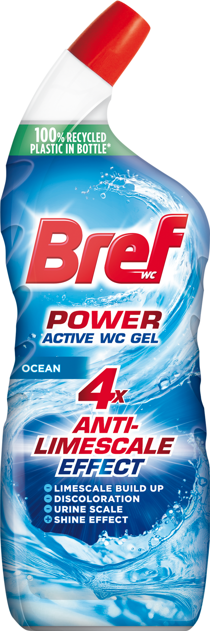 Bref Power Active Gel Ocean toalett tisztítószer 750 ml