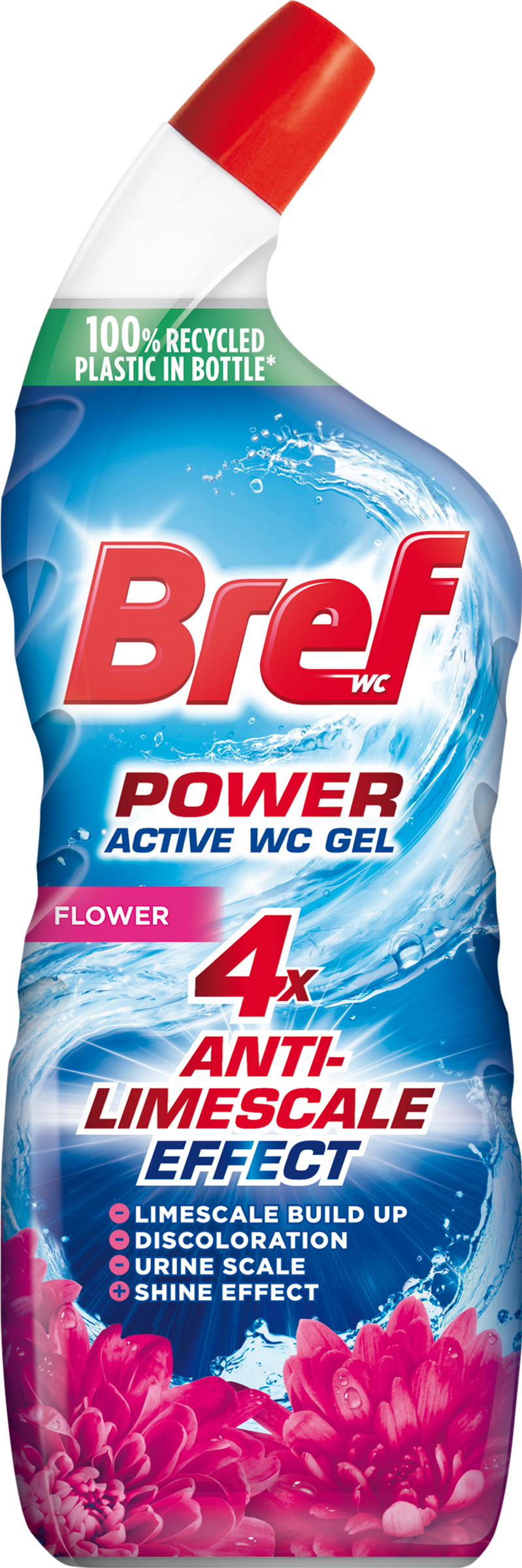 Bref Power Active Gel Flower toalett tisztítószer 750 ml