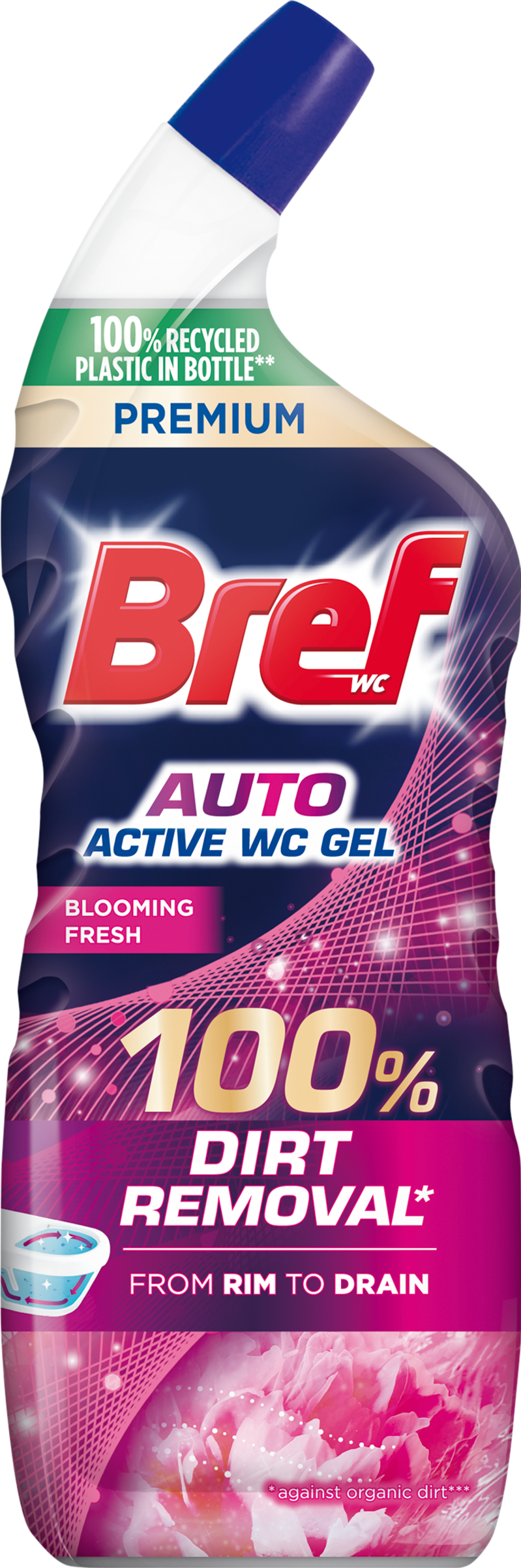 Bref Color Auto Blooming Fresh toalett tisztítószer 750ml