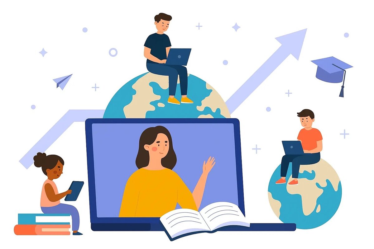 Попередній перегляд статті Революція в освіті: чому світовий ринок онлайн-навчання стрімко зростає, а ThinkGlobal — один із його лідерів