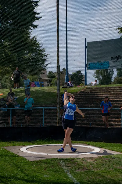 4. kolo druhé ligy družstev v atletice Hvězda Pardubice 48