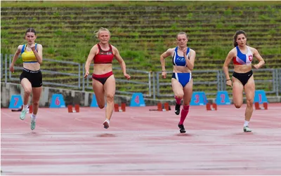 Závody v atketice Krajský přebor na Atletickém stadionu Hvězda Pardubice 3