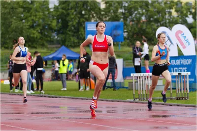 Závody v atketice Krajský přebor na Atletickém stadionu Hvězda Pardubice 43