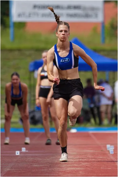 Závody v atketice Krajský přebor na Atletickém stadionu Hvězda Pardubice 50