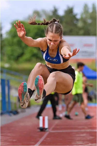 Závody v atketice Krajský přebor na Atletickém stadionu Hvězda Pardubice 58