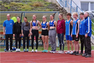 Závody v atketice Krajský přebor na Atletickém stadionu Hvězda Pardubice 65