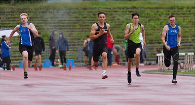 Závody v atketice Krajský přebor na Atletickém stadionu Hvězda Pardubice 197