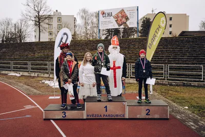 Atletický mikulášský běh na hvězdě pardubice 52