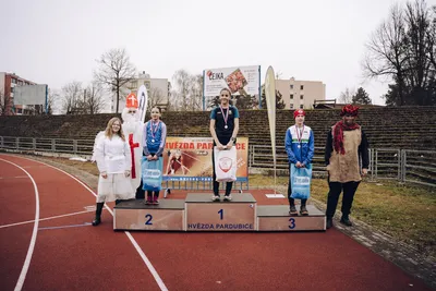 Atletický mikulášský běh na hvězdě pardubice 34