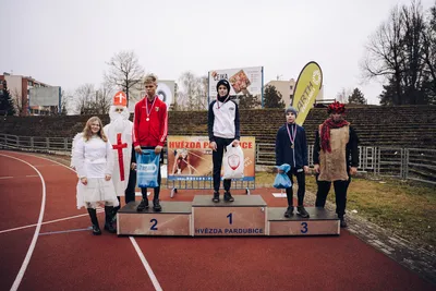 Atletický mikulášský běh na hvězdě pardubice 33