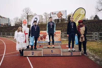 Atletický mikulášský běh na hvězdě pardubice 25