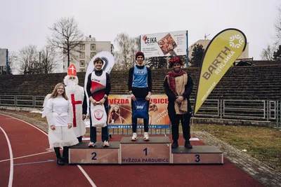 Atletický mikulášský běh na hvězdě pardubice 2