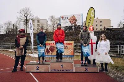 Atletický mikulášský běh na hvězdě pardubice 1