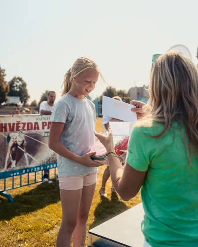 Dětský den s atletickém stadionu Hvězda Pardubice 41