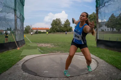 Adéla Fejfarová atletika pardubice