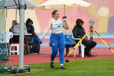Alexandra Kollárovičová hod kladivem Pardubice