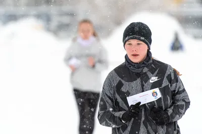 Mikulášský běh na atletickém stadionu Hvězda Pardubice 21