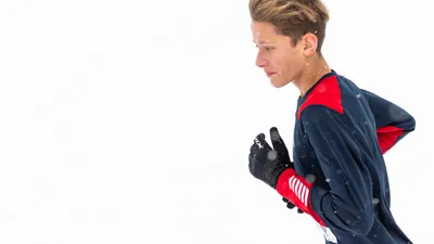 Mikulášský běh na atletickém stadionu Hvězda Pardubice 24