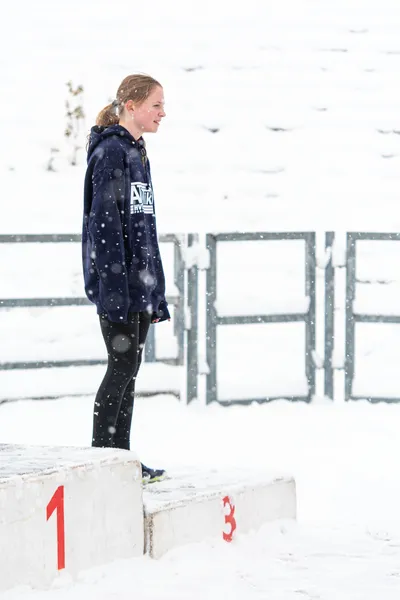 Mikulášský běh na atletickém stadionu Hvězda Pardubice 40