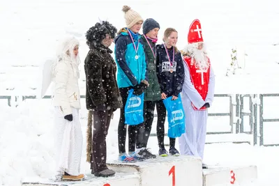 Mikulášský běh na atletickém stadionu Hvězda Pardubice 47