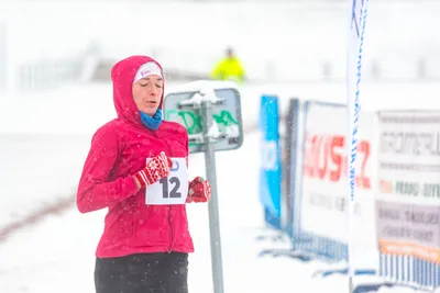 Mikulášský běh na atletickém stadionu Hvězda Pardubice 62