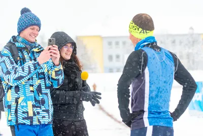 Mikulášský běh na atletickém stadionu Hvězda Pardubice 69