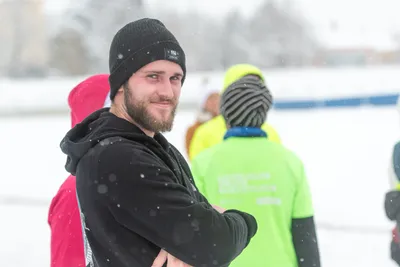 Mikulášský běh na atletickém stadionu Hvězda Pardubice 74