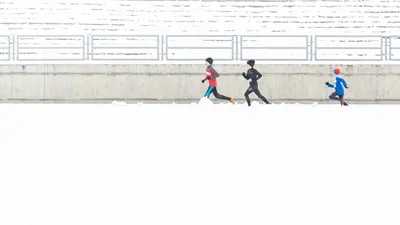 Mikulášský běh na atletickém stadionu Hvězda Pardubice 100