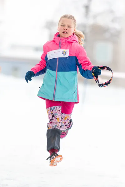 Mikulášský běh na atletickém stadionu Hvězda Pardubice 107